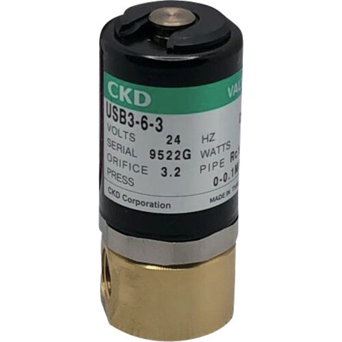 CKD 直動式2ポート電磁弁 Rc1/8 AC10