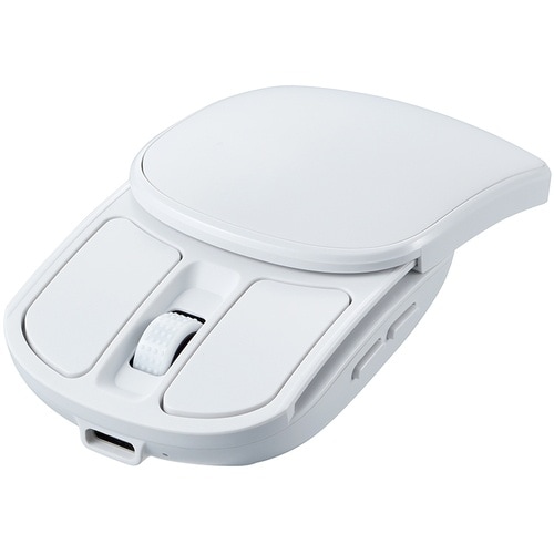 ナカバヤシ 無線充電スライド静音5ボタンBlueL