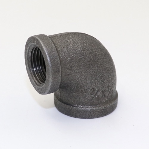 FLOBAL 径違いエルボ BRL−0806−黒