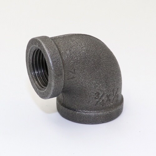 FLOBAL 径違いエルボ BRL−2012−黒