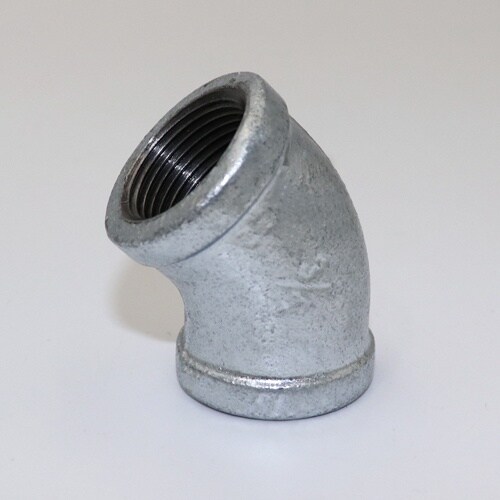 FLOBAL 45°エルボ 45BL−20−白 2