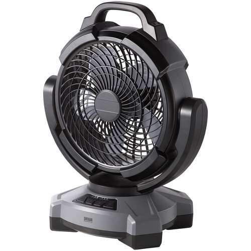 SANWA 大型作業用ファン(充電式・自動首振り機