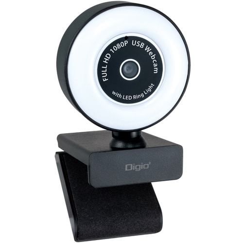 ナカバヤシ ライト付きUSB WEBカメラ LED