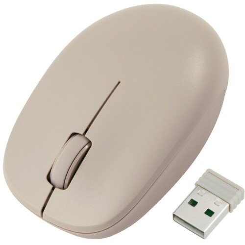 ナカバヤシ 無線BlueLEDマウス 静音 3ボタ