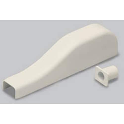 マサル 光ファイバ配線用貫通カバー 2号 ミルキ−