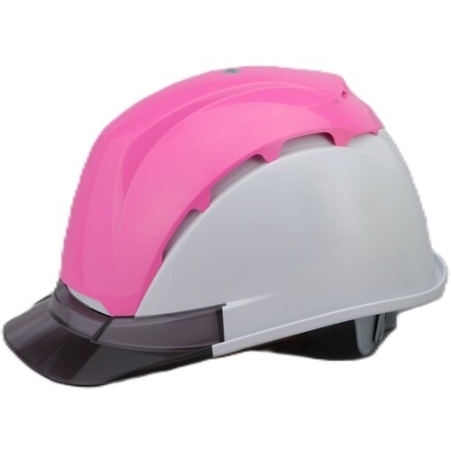 トーヨーセーフティ 通気孔付きヘルメット ひさし: