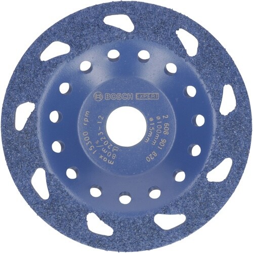 ボッシュ 超硬カップホイール 100mm ベント