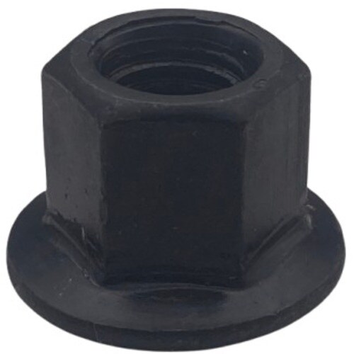 ラクテム フランジナット 鉄 黒染め M8