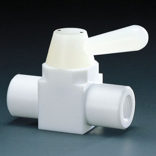 フロンケミカル フッ素樹脂(PTFE)二方ボールバ