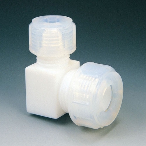 フロンケミカル フッ素樹脂 異径接続ジョイントL型