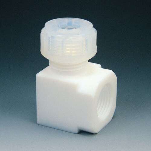 フロンケミカル フッ素樹脂 ハーフメスジョイントL