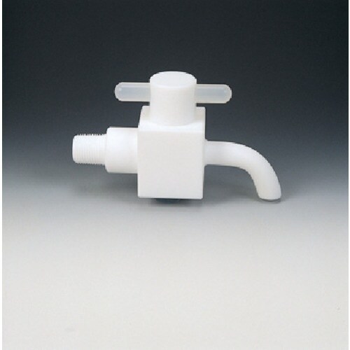 フロンケミカル フッ素樹脂(PTFE)ドレンコック