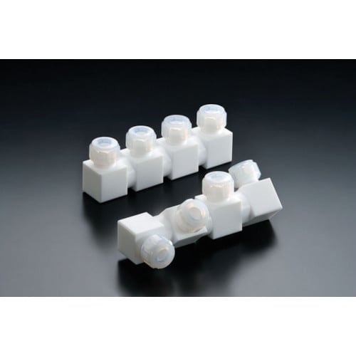 フロンケミカル フッ素樹脂フレキシブル多連ホルダー