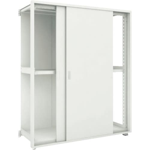 TRUSCO M3型棚 背板・引違扉付 W1800