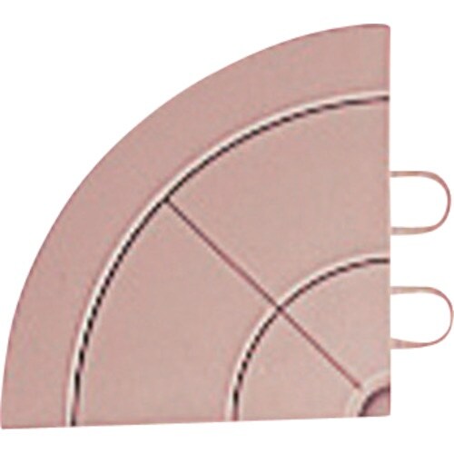 テラモト 抗菌フミンゴ 角ふち ベージュ