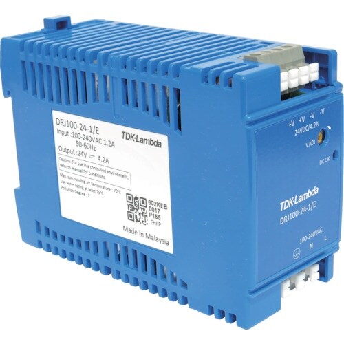 TDKラムダ DINレール取付専用ユニット型電源