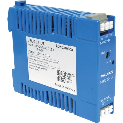 TDKラムダ DINレール取付専用ユニット型電源