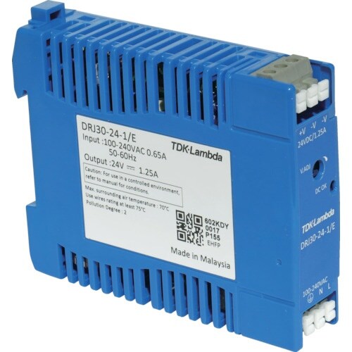 TDKラムダ DINレール取付専用ユニット型電源