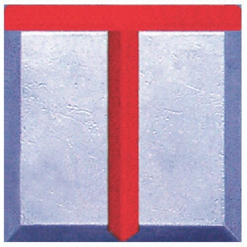 STS 境界用標示板(貼付用)SH−3 (10枚入