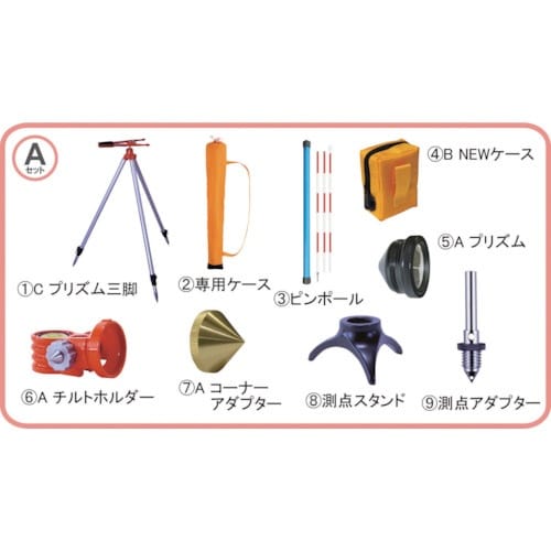 STS 反射プリズム ポケQ1インチAセット