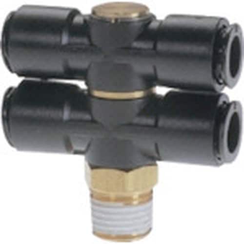 チヨダ チューブ継手 フジ ダブルバンジョー(樹脂