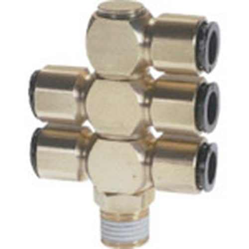 チヨダ チューブ継手 フジ トリプルバンジョー(金