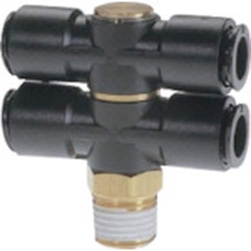 チヨダ チューブ継手 フジ ダブルバンジョー(樹脂