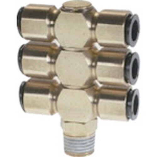 チヨダ チューブ継手 フジ トリプルバンジョー(金