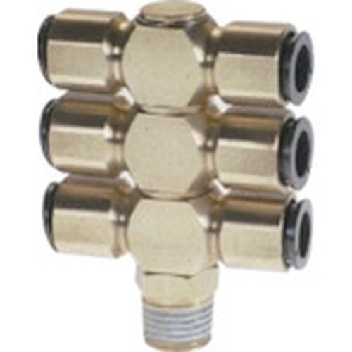 チヨダ チューブ継手 フジ トリプルバンジョー(金