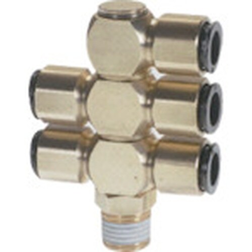 チヨダ チューブ継手 フジ トリプルバンジョー(金