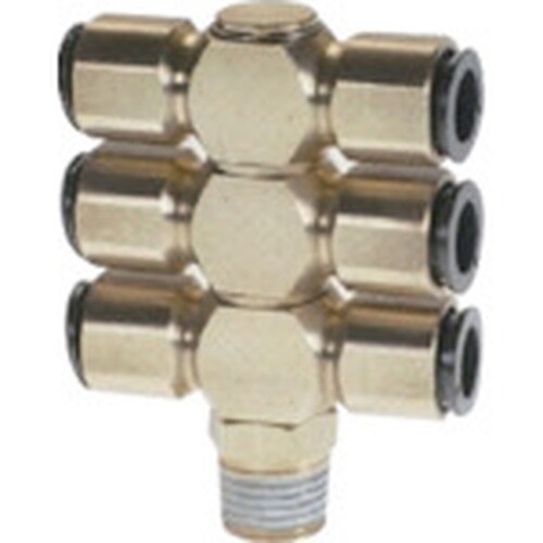 チヨダ チューブ継手 フジ トリプルバンジョー(金