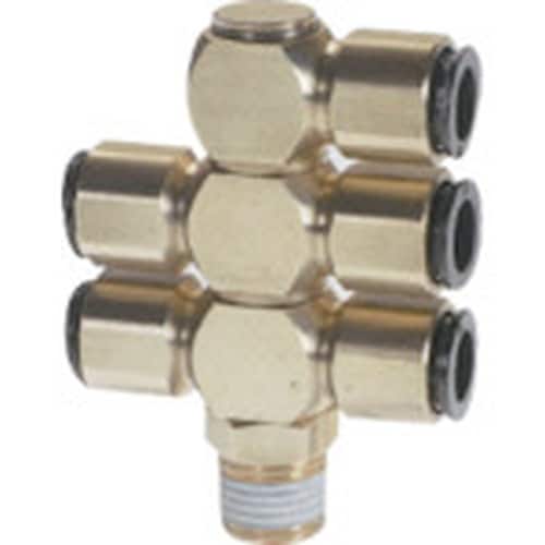 チヨダ チューブ継手 フジ トリプルバンジョー(金