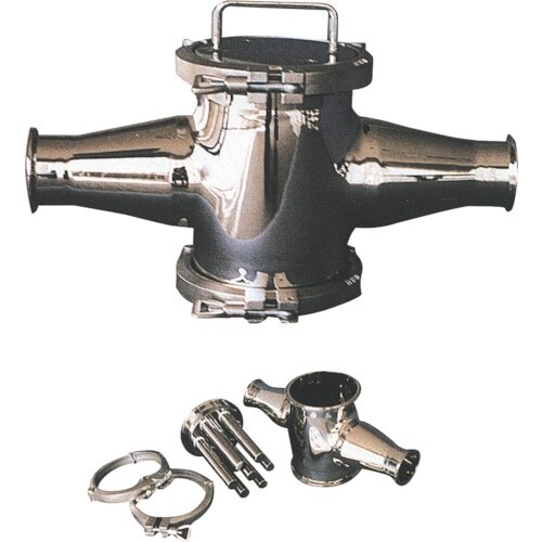 KANETEC 粘液体用マグネットフィルタ 耐熱高