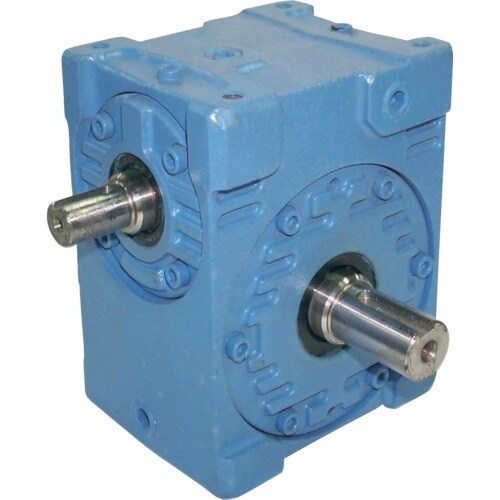 マキシンコー 一段ウォーム減速機 入力容量0.67