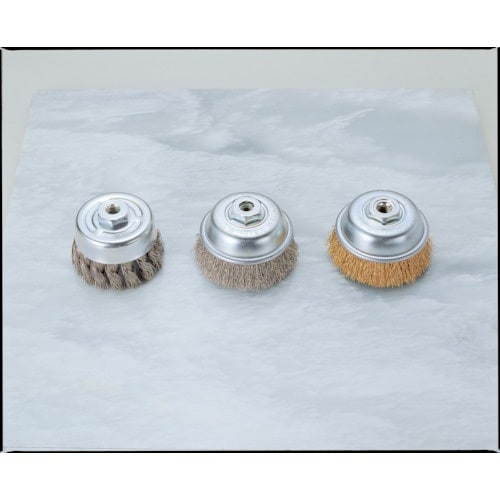 ヤナセ ステンレスカップブラシ 120xM16xP