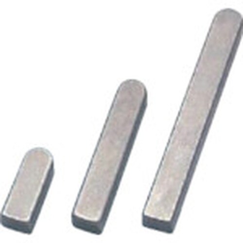 セイキ 平行キー 片丸SUS316 12×8×30