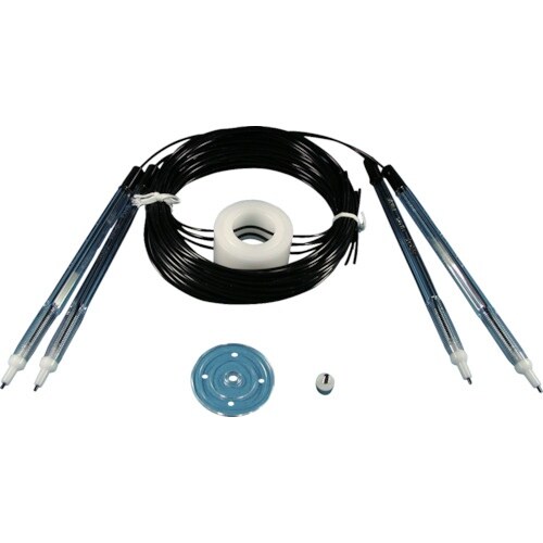 オートニクス 受台セットテフロンチューブ黒 (1S