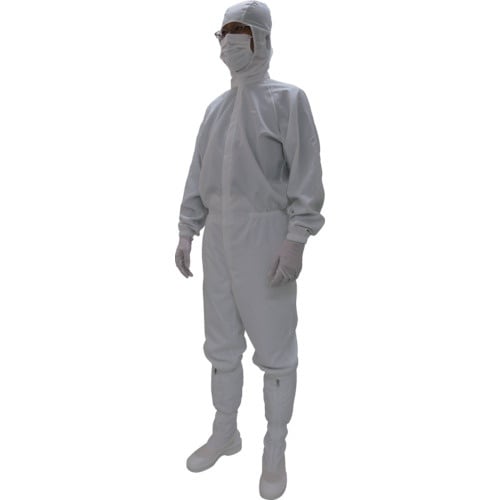 GOLDWIN フード付ワンピース白3L