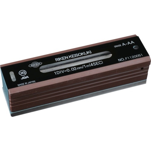 RKN 平型精密水準器 A級AA寸法200感度0.