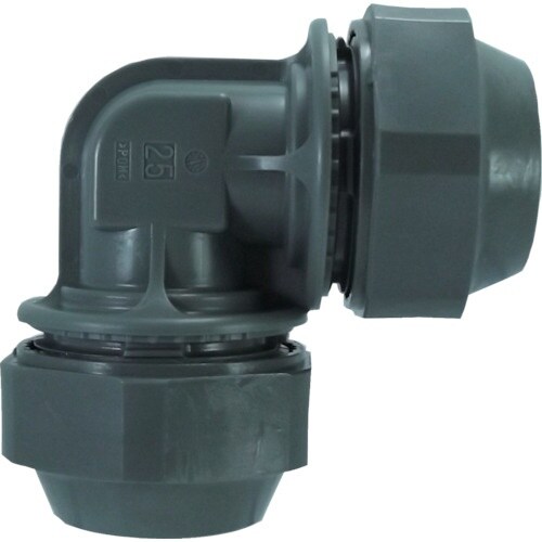 チヨダ 配管システム両接続エルボ(25A)