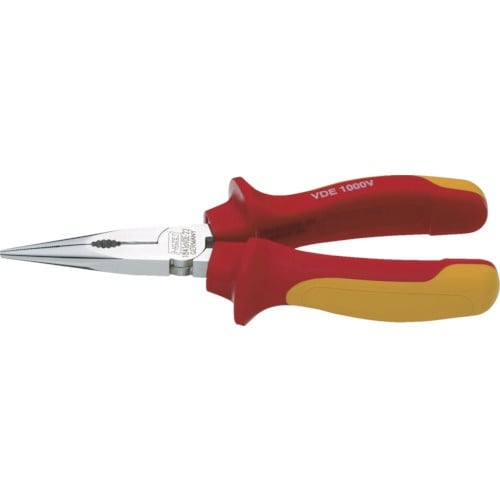 HAZET VDE絶縁ロングノーズプライヤー