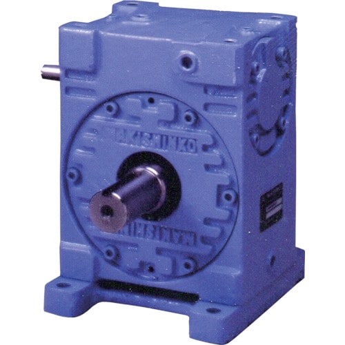 マキシンコー 一段ウォーム減速機 入力容量2.77