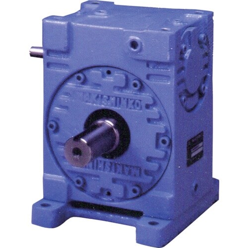 マキシンコー 一段ウォーム減速機 入力容量4.94