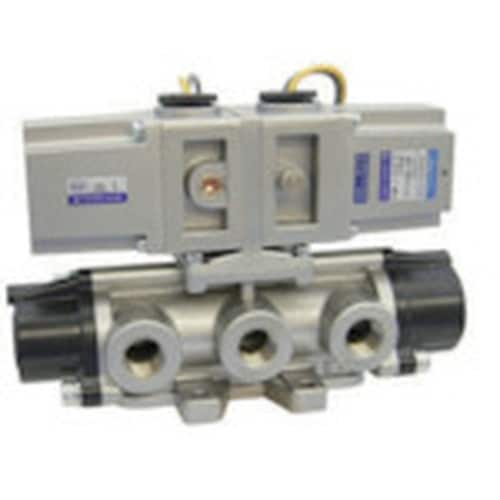 日本精器 4方向電磁弁 10S DC24V 7Mシ