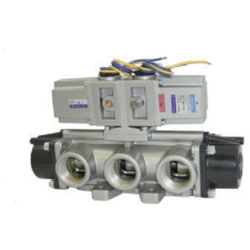 日本精器 4方向電磁弁 20A DC24V 7Mシ