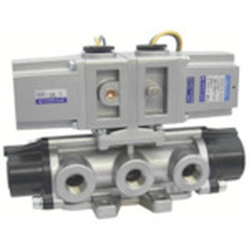 日本精器 4方向電磁弁 8A AC100V 7Mシ