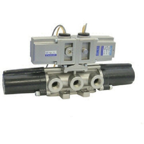 日本精器 4方向電磁弁 15A DC24V 7Mシ