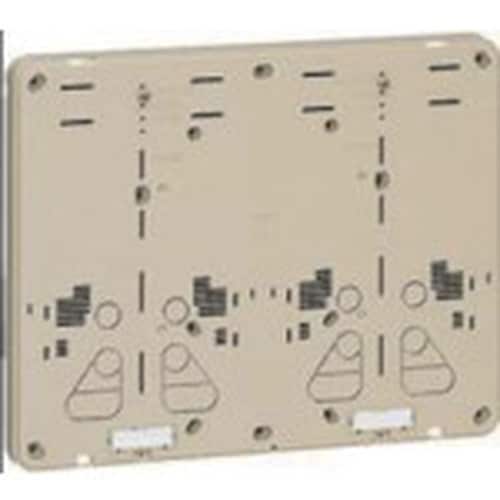 未来 積算電力計取付板 ダークグレー 適用:2個用