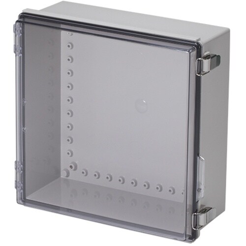 タカチ 防水・防塵ボックス 透明/ホワイトグレー