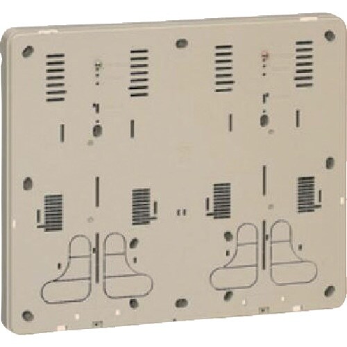 未来 積算電力計・計器箱取付板 ベージュ 適用:2